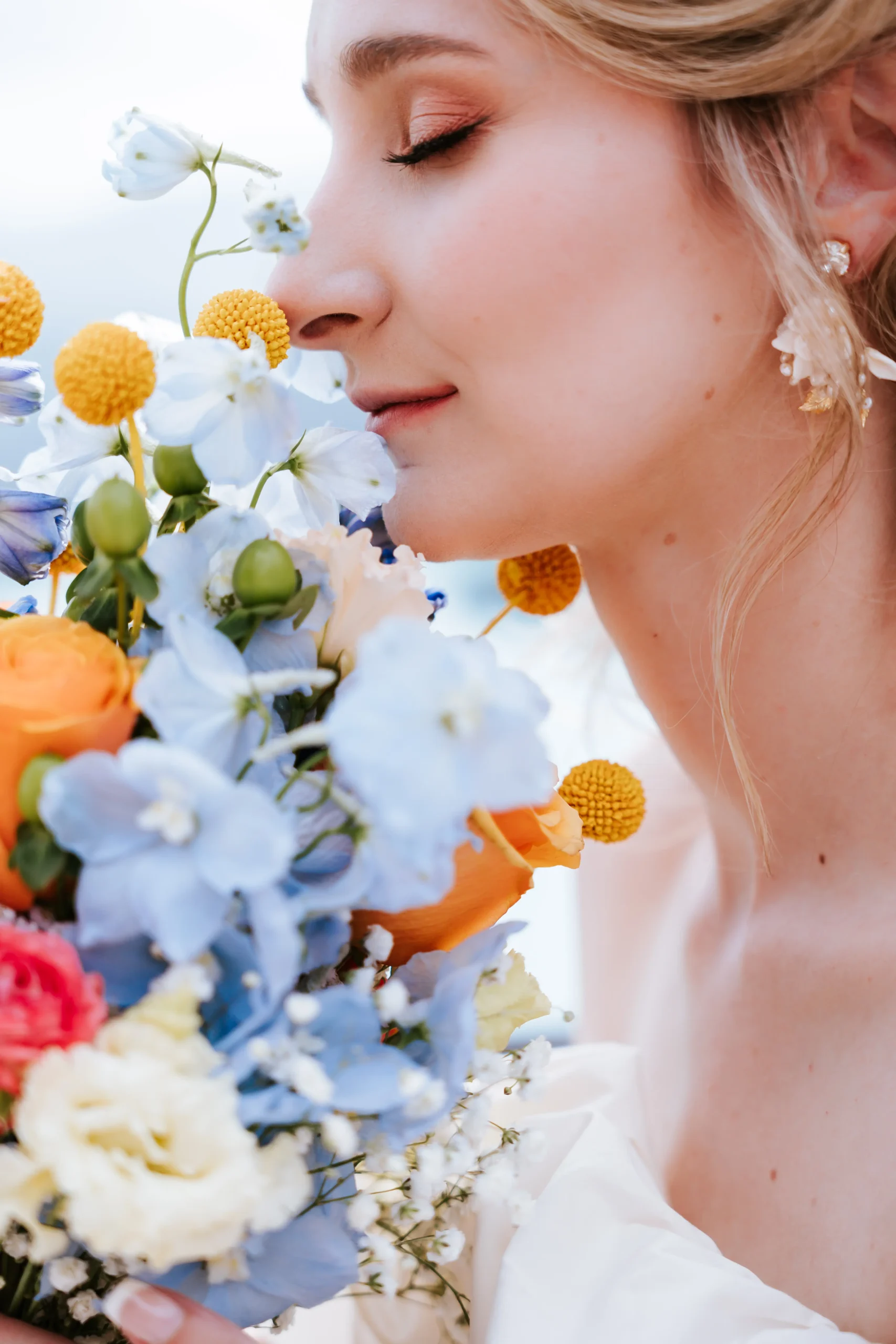 "Slovenia Wedding Photographer. Gorgeous Slovenian bride on her wedding day, captured by a professional photographer"