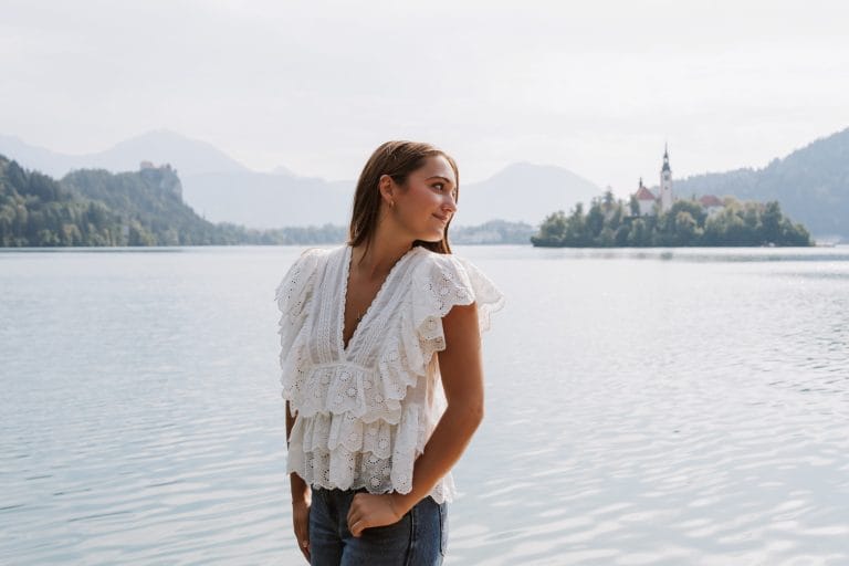 Senior photoshoot Bled Slovenia
