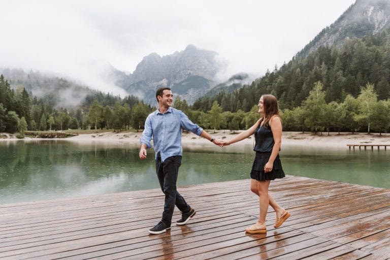 A Rainy Fairytale at Lake Jasna